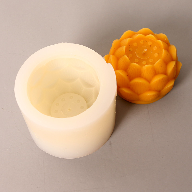 莲花硅胶模具 莲花硅胶模具