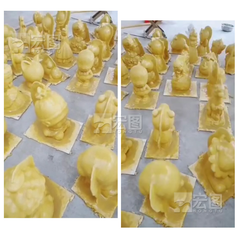 石膏娃娃硅胶模具投产 石膏娃娃硅胶模具投产