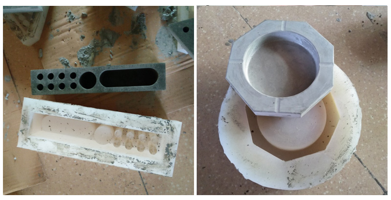 水泥笔筒烟灰缸硅胶模具 水泥笔筒烟灰缸硅胶模具
