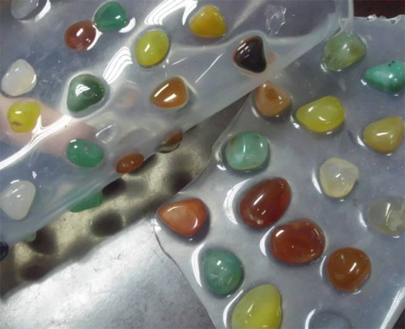 半透明树脂钻硅胶模具 半透明树脂钻硅胶模具