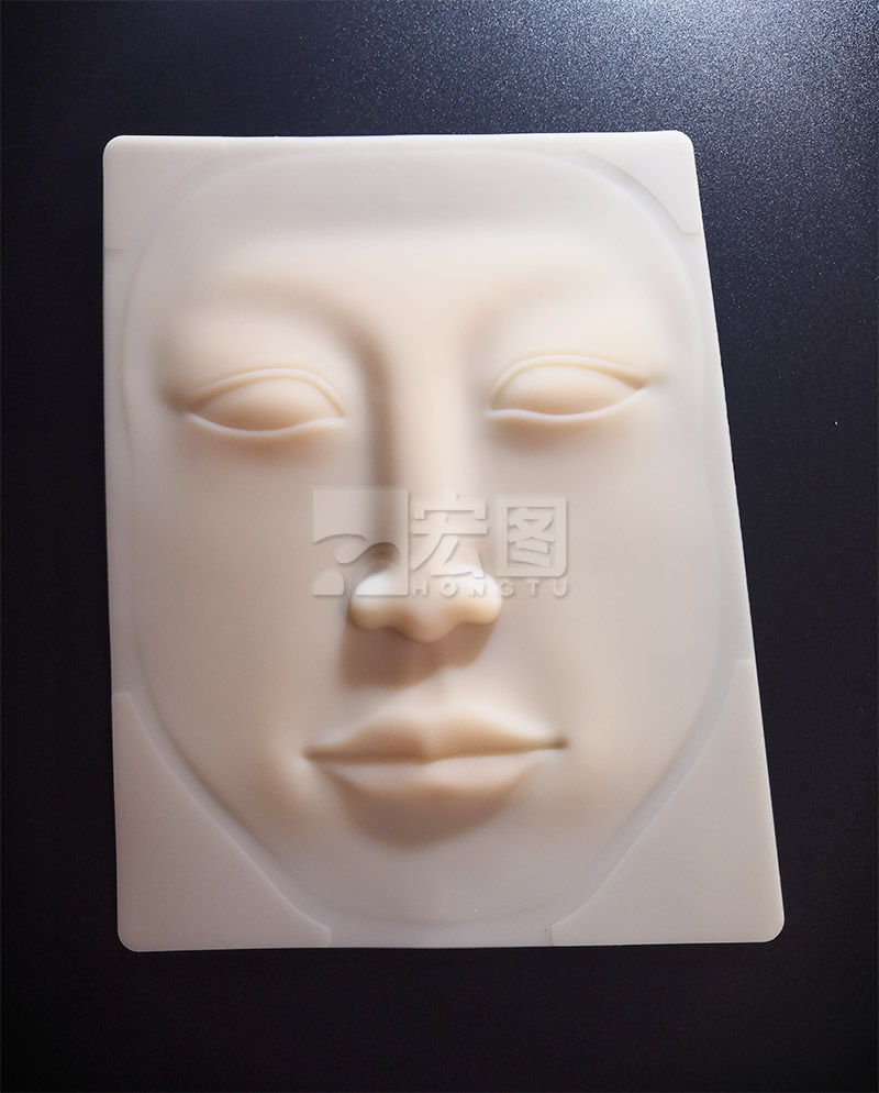 纹绣医美练习皮-仿真人体面部 纹绣医美练习皮-仿真人体面部