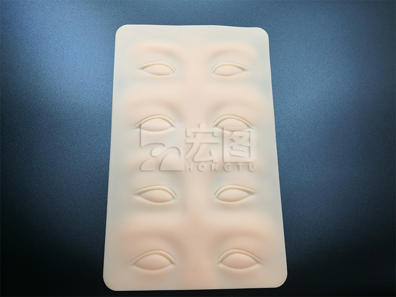 眉毛眼睛部分硅胶缝合练习块 眉毛眼睛部分硅胶缝合练习块
