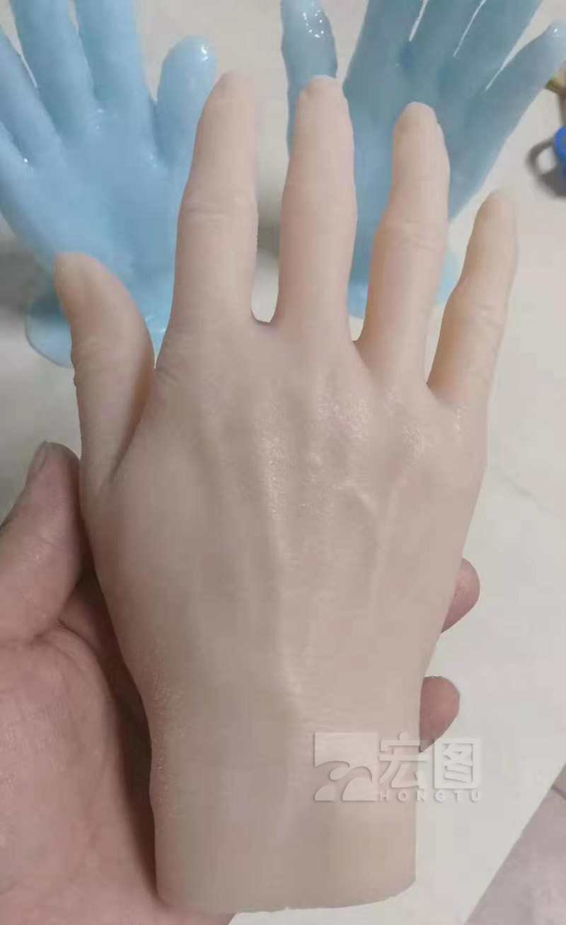 仿真人硅胶手 仿真人硅胶手