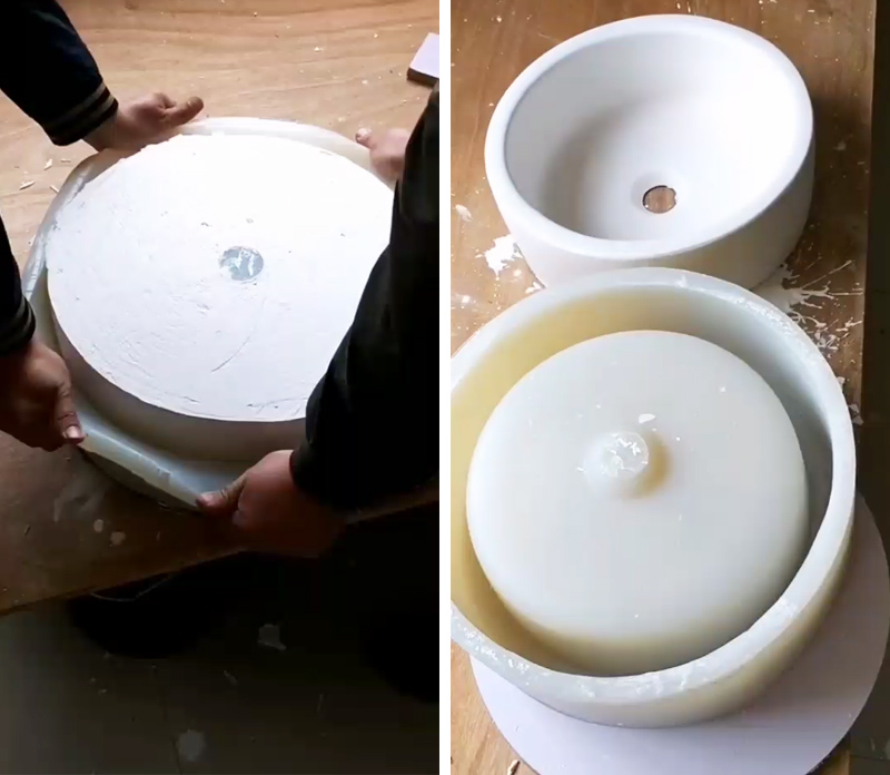 洗手盆硅胶模具 洗手盆硅胶模具