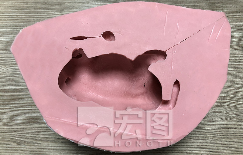 水牛摆件硅胶模具文理 水牛摆件硅胶模具文理