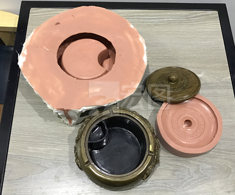 乾坤图烟灰缸硅胶模具