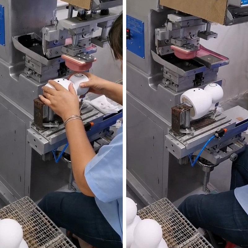 玩具移印硅胶操作 玩具移印硅胶操作