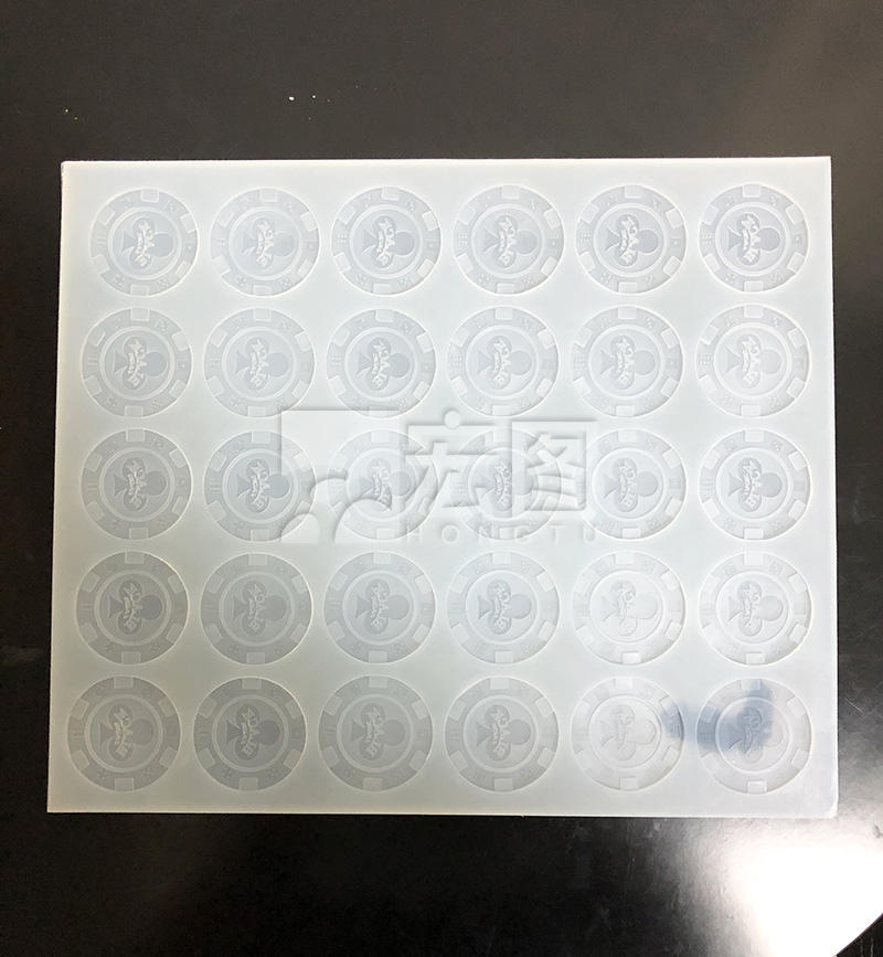 半透明食品级饼干硅胶模具 半透明食品级饼干硅胶模具