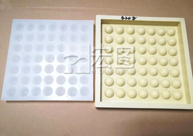 半圆形巧克力硅胶模具 半圆形巧克力硅胶模具