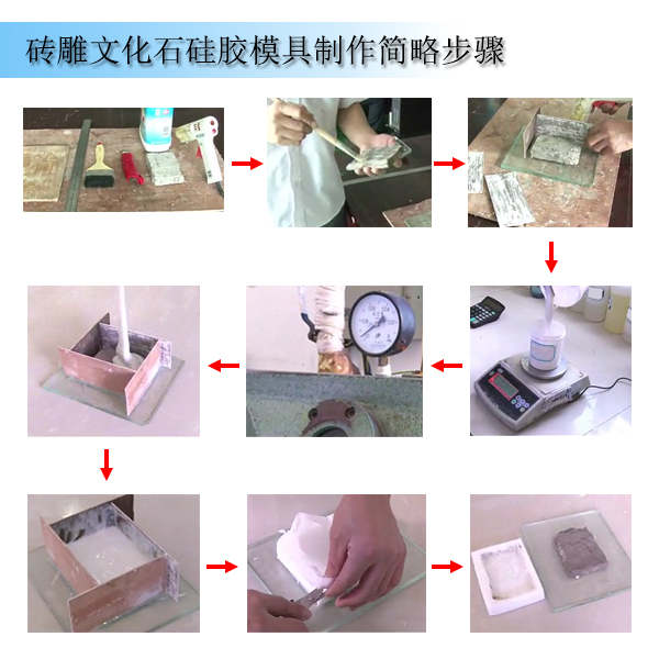 文化石模具硅胶 文化石模具硅胶
